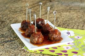 These Tangy Crock Pot Party Meatballs Are Always A Hit Recipe Party Meatballs Slow Cooker Appetizers Slow Cooker Ground Beef