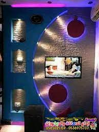 pin by radoune on جمال wall tv unit design wall unit designs tv wall design