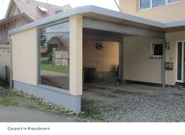 Use a carport as storage for boats, tractors or trailers too. Carport Garage Trautwein