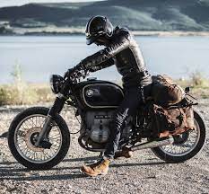 Large Khaki Patriot Saddlebag Retro Motorcycle Bmw Classic Motorcycles