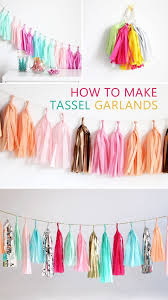 Diy How To Make Your Own Tassel Garland Pizzazzerie Diy Room Decor For Teens Diy Tassel Garland Diy For Girls