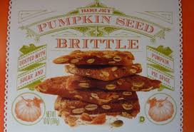 What S Good At Trader Joe S Trader Joe S Pumpkin Seed Brittle Trader Joes Pumpkin Seeds Pumpkin