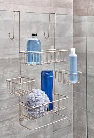 Interdesign Metalo Over Door Shower Caddy Walmart Com In 2020 Shower Storage Shower Caddy Shower Rack