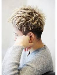 ツーブロック スパイキーショート ザシーバイアフロート海老名 メンズ ヘアスタイル 髪型 髪型 メンズ