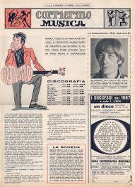 Adamo Tratto Dal Nº 21 Del 21 Maggio 1967 Del Corriere Dei Piccoli Olympia Piccoli Musical