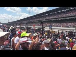 2016 Indy 500 Start From Tower Terrace Youtube