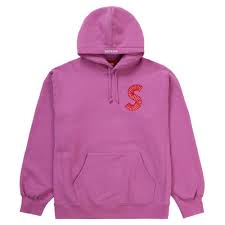 How to legit check supreme hoodies/crewnecks! Supreme S Logo Bright Purple Hooded Sweatshirt Wyco Vintage Broadway