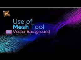 How To Use Mesh Tool To Make Sleek Vector Background In Illustrator Jass Graphics Youtube Mesh Tool Learning Graphic Design Vector Background