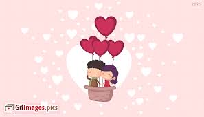Maybe you would like to learn more about one of these? Love Gif Hd Wallpaper Couple In Hot Air Balloon Love Gif Gifimages Pics