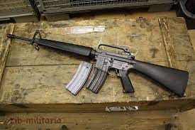 Fore grips with laser sight and flashlights. M16 A1 Us Colt Made Deactivated Assault Rifle Like New M4
