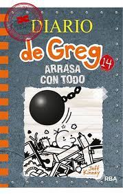 Descargar diario de greg 5: Diario De Greg NÂº14 Arrasa Con Todo Jeff Kinney El Diario De Greg Libros Para Ninos