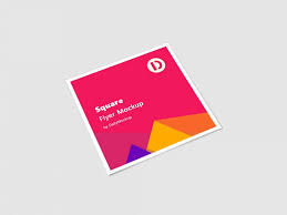 Design and prototype websites, mobile apps, and more. Free Square Flyer Mockup Psd Free Psd Templates