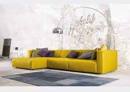 We hope you can find what you need here. Furniture Minimalist L Shaped Yellow Sofas With Harmonious Cushions Design Feat Silver Arch Lamp And Grey Rug Y Sofa Design Cushions Design Living Room Decor