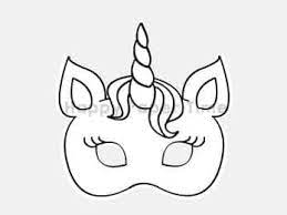 Any unicorn lover will be ecstatic for this fun craft. Unicorn Mask Template Printable Easy Fun Kids Crafts Happy Paper Time