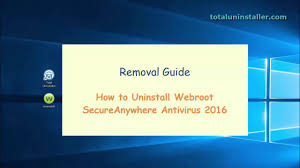 Now, you will see appwiz.cpl as a control panel item. Easily Uninstall Webroot Secureanywhere Antivirus 2016