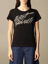 Un produit unique en france ! Just Cavalli T Shirt Femme T Shirt Just Cavalli Femme Noir T Shirt Just Cavalli S02gc0428n20663 Giglio Fr