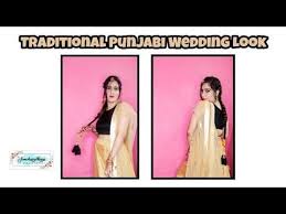 Traditional Punjabi Wedding Look Berlin Kwatra Somehairythings 2020 Youtube Wedding Looks Punjabi Wedding Wedding