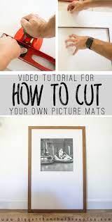 Enter the actual size of your image that you would like to have matted. How To Cut Your Own Picture Mats Bigger Than The Three Of Us