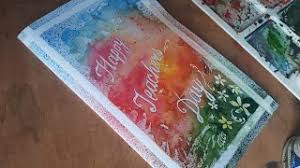 But it is not often that we thank these wonderful people who help in building that foundation on which our dreams and desires stand. How To Make Teachers Day Greeting Card At Home Easy Herunterladen