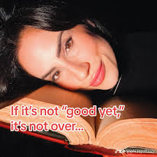 This is your sign to keep going.