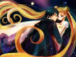 Usagi tsukino(sailor moon) and chiba mamoru~bishoujo senshi sailor moon by marlboro. Tsukino Usagi Wallpaper Zerochan Anime Image Board