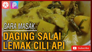(masak lemak cili api, masak lemak cili padi). Resepi Daging Salai Masak Lemak Cili Api Cara Masak Lemak Youtube