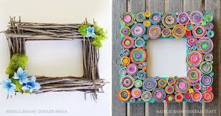 Opt for classic black frames, then add your artwork, photos and inspirational quotes. 17 Inventive Ways To Make Your Own Unique Picture Frame