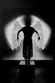 Snow Angels 2 0 Powered By Leds And Motion Sensors Interactive Lighting Light Art Light Installation