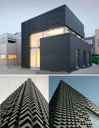 Beautiful Black And White Building Images Black Buildings Iljburg Green Building Architecture Brick Architecture Architecture