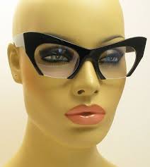 Half Black And Clear Glasses Pin On Accessories