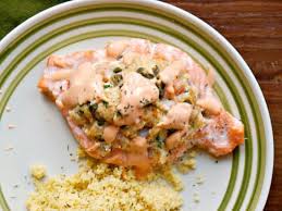 When thinking up new salmon recipes, we look for inspiration every where, even the local costco. Learn To Make This Crab Shrimp Stuffed Salmon