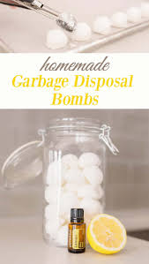 How to clean garbage disposal with lemon. Homemade Garbage Disposal Deodorizer Bombs Happy Money Saver