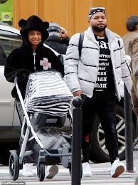 Christina milian has welcomed third child into the world, and her second with her husband matt pokoro. Christina Milian Wraps Up Warm In A Teddy Bear Hoodie For Paris Outing With A Newborn Son Isaiah Daily Mail Online