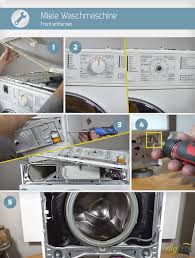 waschmaschine front zerlegen anleitung diybook waschmaschine wasche schrauben losen