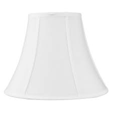Shop for lamp shades in lamps. 7x14x11 White Bell Shantung Lampshade Walmart Com Walmart Com