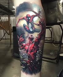 Badass Comic Book Tattoos Inked Magazine Part 2 Inked Inkedmag Tattoo Art Tattoos Spiderman Tattoo Marvel Tattoos Comic Book Tattoo