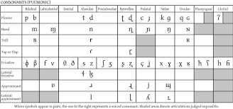 Ipa Consonant Symbols Dialect Blog