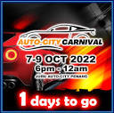 Auto-City Juru - 1days to go ⚠⚠⚠⚠ 💥Auto-City Car Carnival ...