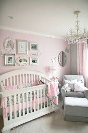 Soft And Elegant Gray And Pink Nursery Project Nursery Baby Nursery Design Baby Girl Room Elegant Nursery