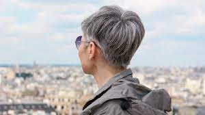 When my gray hair transition posts were on recovering shopaholic, they were among my most viewed articles. Color Hair Steel Gray With A Semi Permanent Color