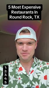 Top 5 Luxury Dining Experiences in Round Rock, Texas