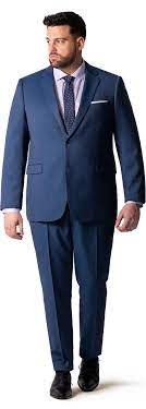 Big and tall suit plus size men's suits for big guys navy ~ white. Big And Tall Suits Made To Measure All Sizes Hockerty