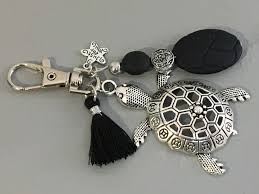Bijou De Sac Grigri Lili Et Ma Creations Tortue Porte Bonheur Porte Cles Par Lili Et Ma Creations Bijoux De Sac Porte Cle Bijoux