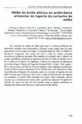 L'acido silicico è un composto formato da silicio, idrogeno e ossigeno che si trova in natura all'interno di alimenti quali il miglio e l'equiseto. Efeito Do Acido Silicico Na Preferencia Alimentar Da Lagarta Do Cartucho Do Milho Portal Embrapa