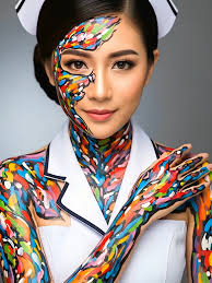 Ai Body Paint Women