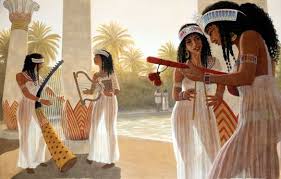 Egyptian Musicians From The New Kingdom Period By Balage Balogh Ancient Egypt Art Ancient Egyptian Art Ancient Egypt Fashion