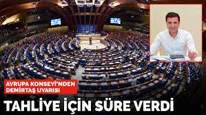 Selahattin demirtaş'la ilgili tahliye edilmesi yönünde karar veren ai̇hm kararının uygulanmamasının ardından siyasetçinin. Son Dakika Avrupa Konseyi Nden Demirtas Uyarisi Haziran A Kadar Tahliye Edin