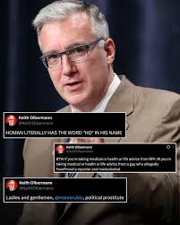 Keith Olbermann, a left-leaning commentator, attacked Trump administration  officials Marco Rubio and Tom Homan in a slew of unhinged social media  posts