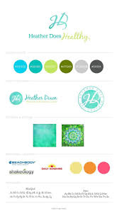 Brand Identity Heather Does Healthy Healthy Color Palette Healthy Colors Health Design