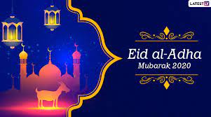 Eid al adha mubarak 2020. Eid Al Adha Hd 2020 Images And Bakra Eid Mubarak Wallpapers For Free Download Online Wish Happy Eid Ul Adha With Whatsapp Stickers Gif Greetings Facebook Messages And Sms On Bakrid Latestly